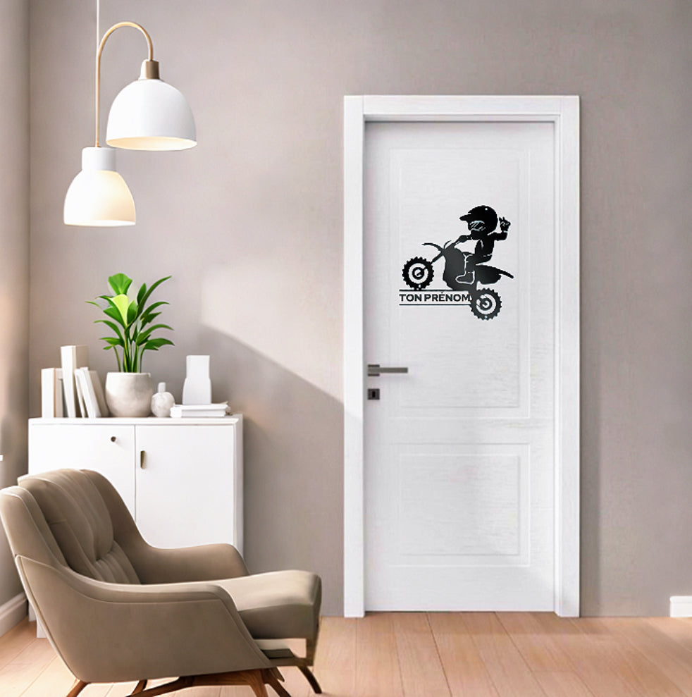 Plaque Murale Moto Personnalisable - CRAZYBIKELIFE