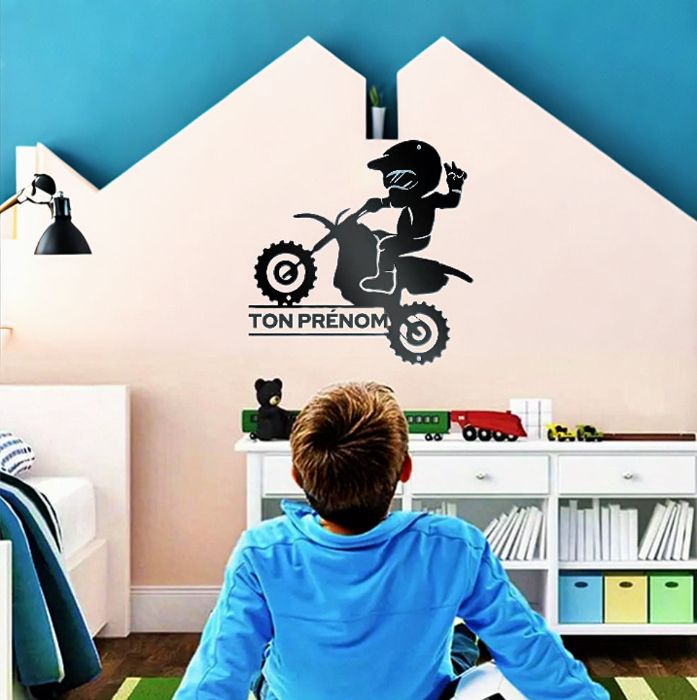Plaque Murale Moto Personnalisable - CRAZYBIKELIFE