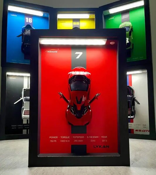 Tableau 3D Led MiniAuto - CRAZYBIKELIFE