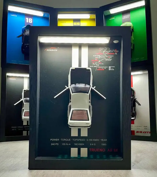 Tableau 3D Led MiniAuto - CRAZYBIKELIFE