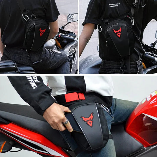 Sacoche de jambe imperméable – port multiposition