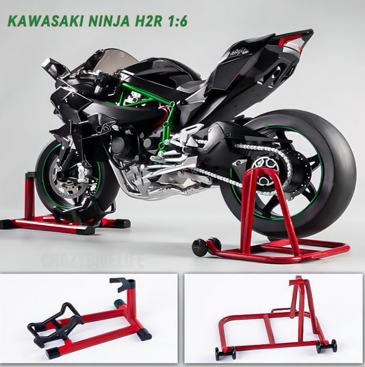 MOTO DE COLLECTION MINIATURE KAWASAKI NINJA H2R - échelle 1:6 - CRAZYBIKELIFE