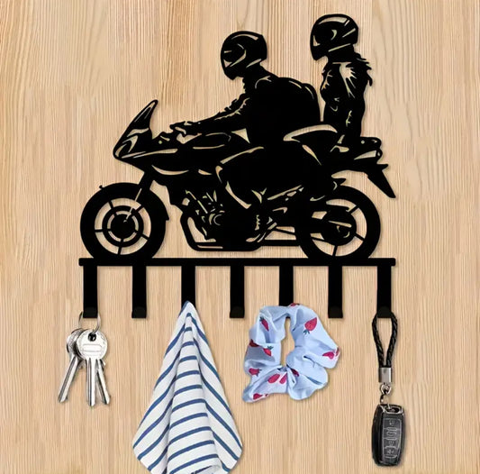 Porte-clés mural en métal - CRAZYBIKELIFE