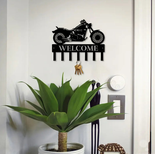 Porte-clés mural en métal - CRAZYBIKELIFE