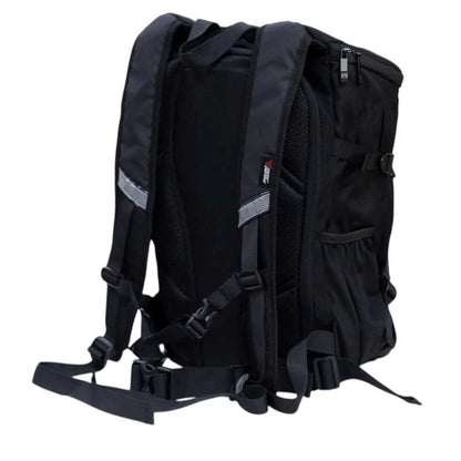 Vue arrière du sac à dos Motocentric sur fond blanc