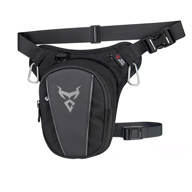 Sacoche de jambe imperméable gris