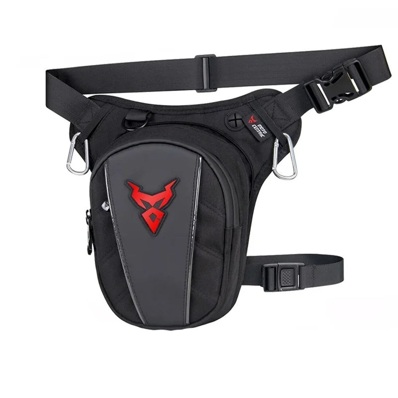 Sacoche de jambe imperméable rouge